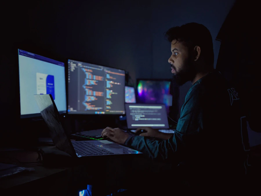 Working across multiple screens, late