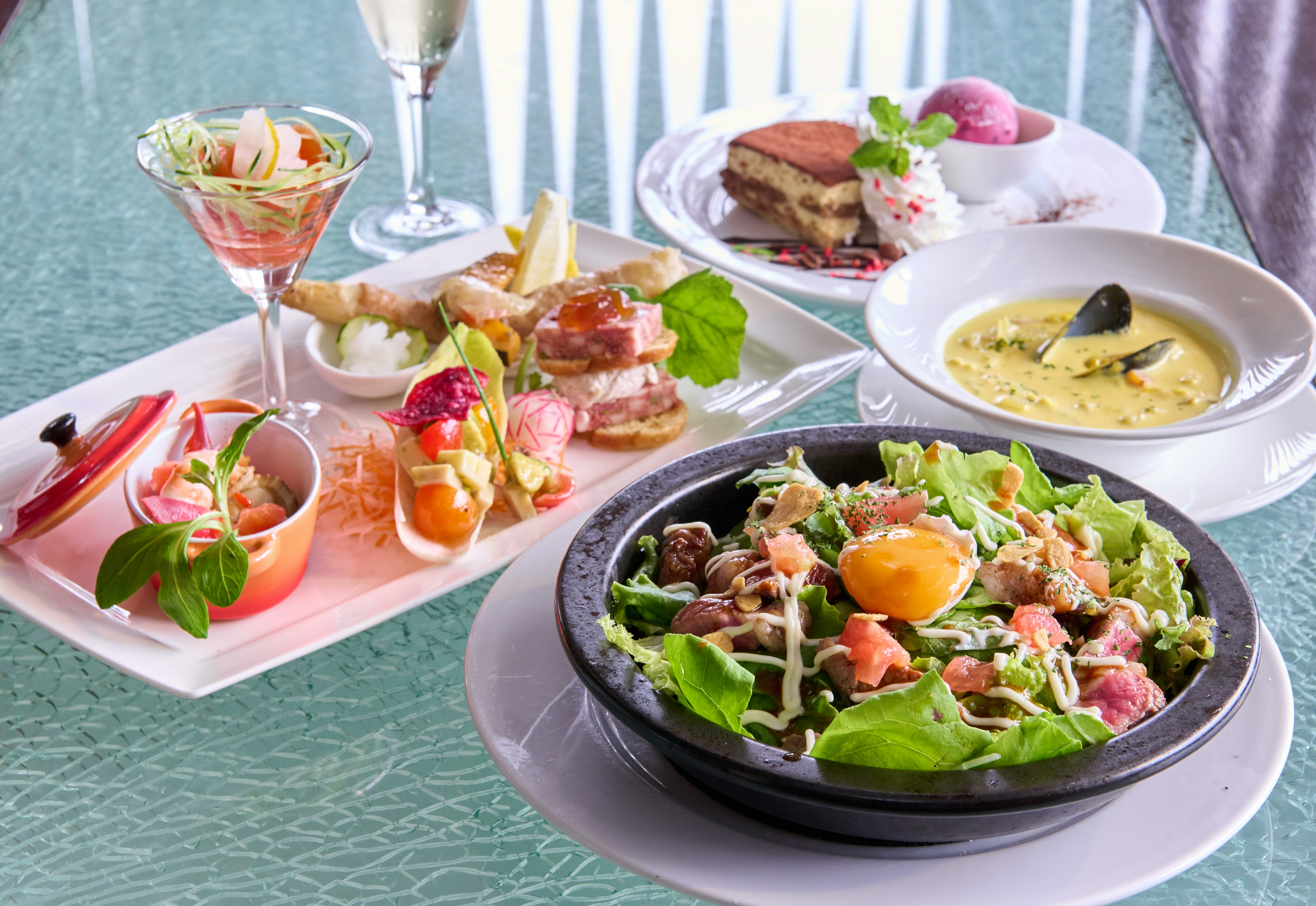 lavish brunch buffet with a variety of sweet and savory dishes - brunch wedding catering maryland