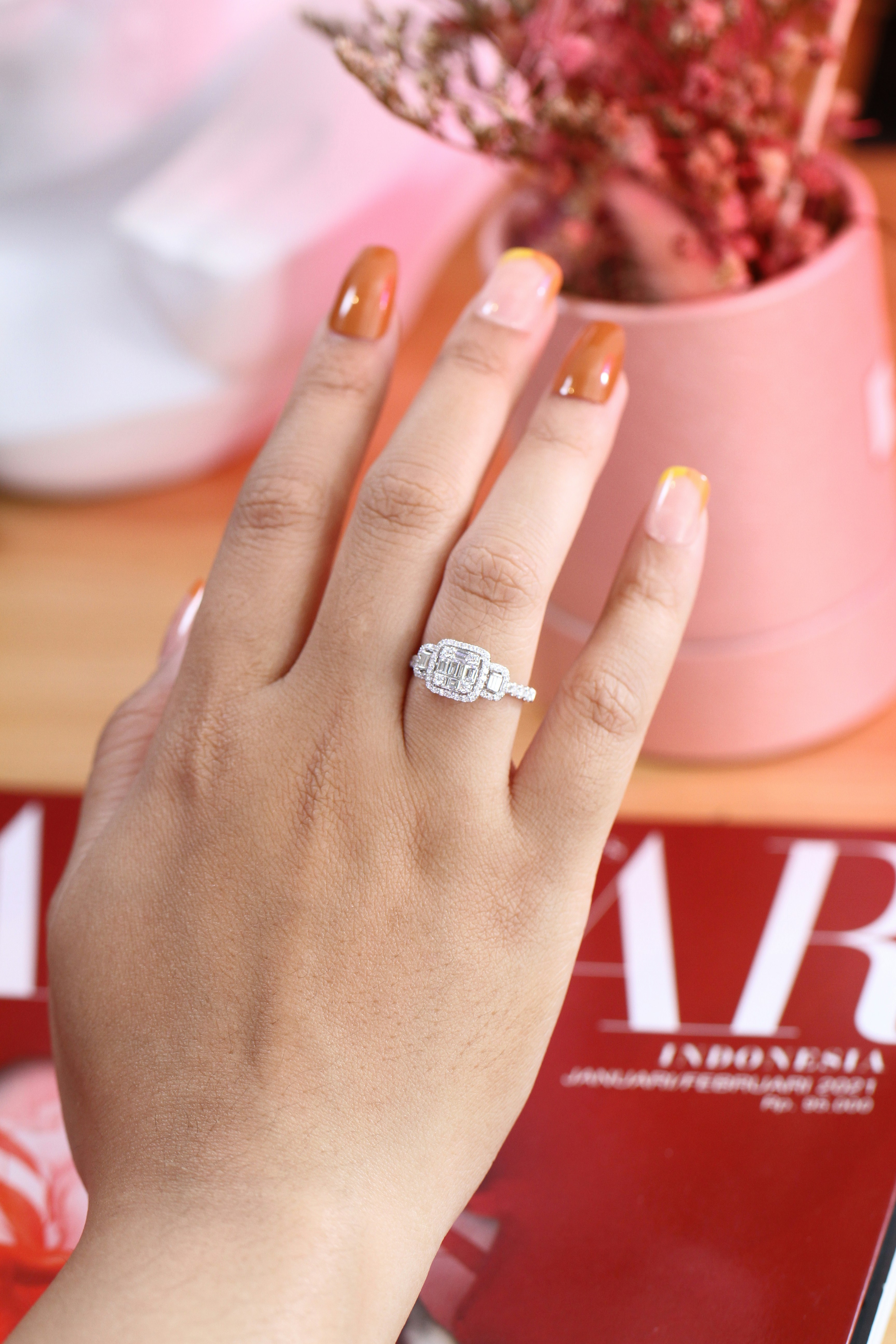 beautiful diamond ring