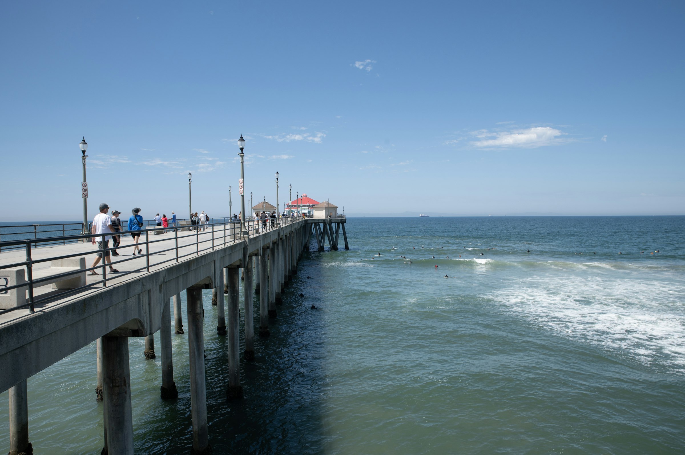 Huntington Beach pier, California