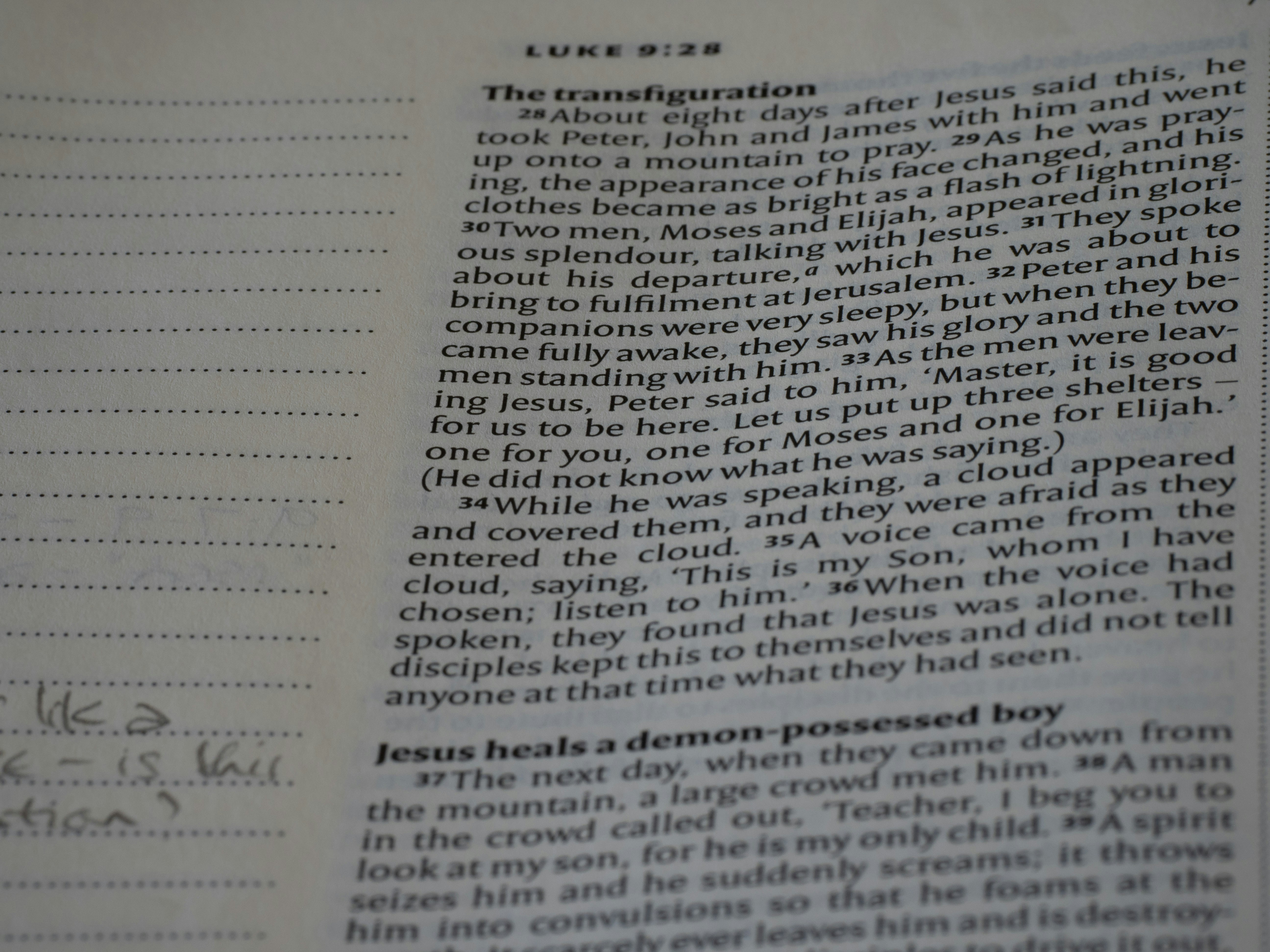 A close up of a book with writing on it (Photo by Brett Jordan on Unsplash)