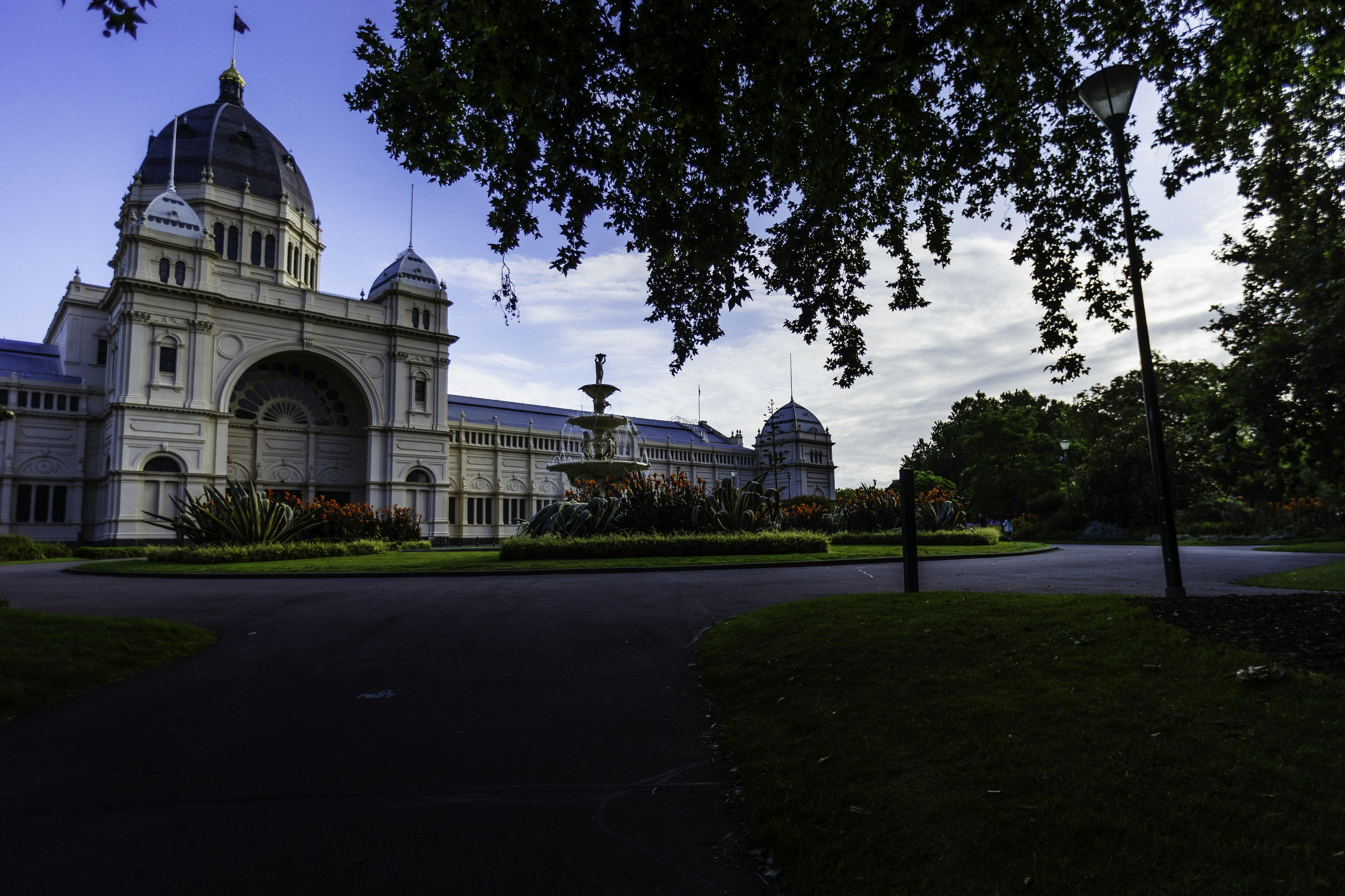A large building with a clock tower on top of it