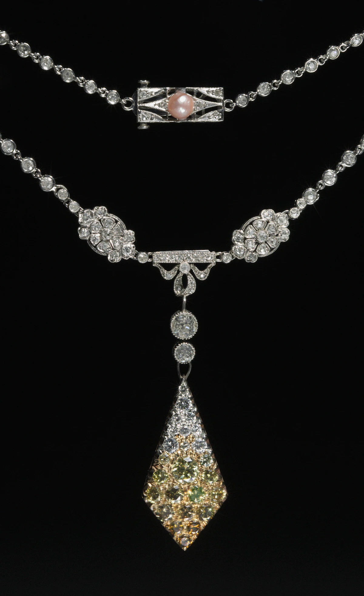 KRS Halo Diamond Pendant