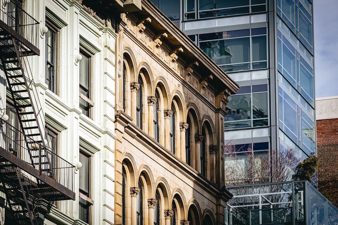 A group of buildings that are next to each other,