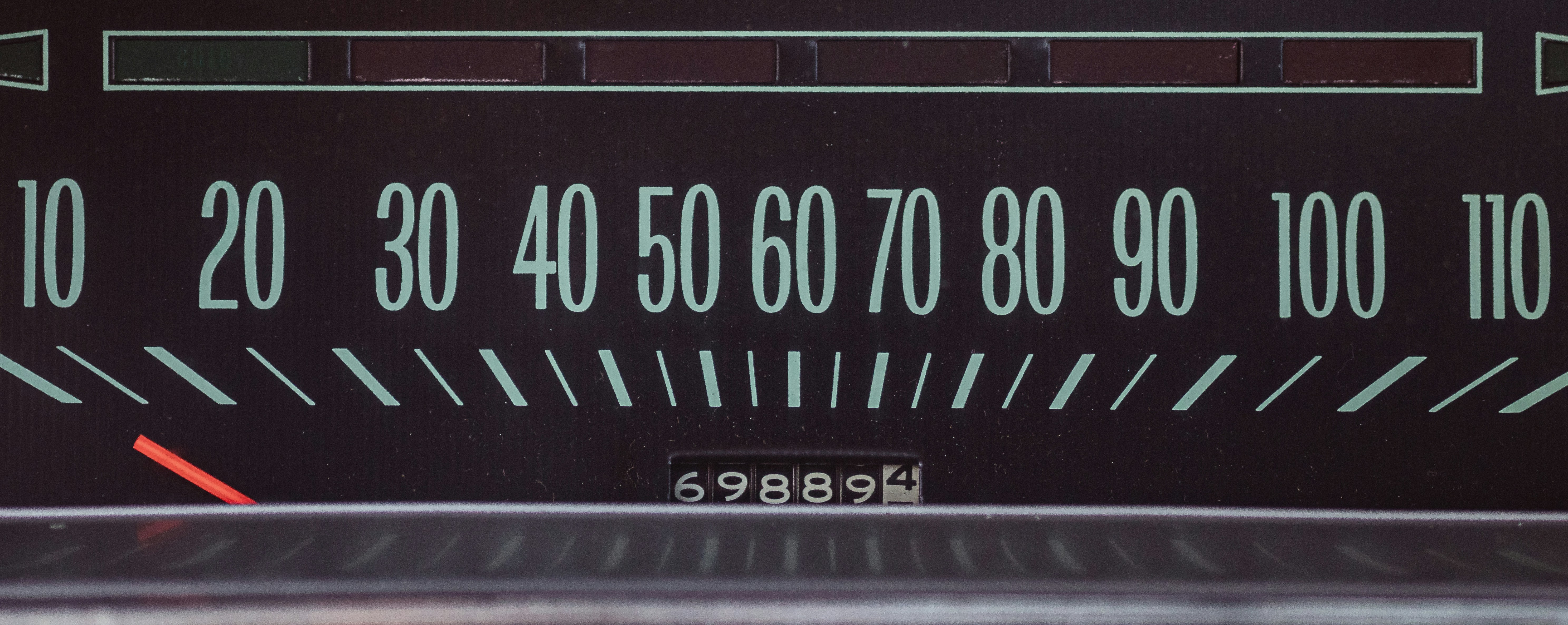 Speedometer dashboard