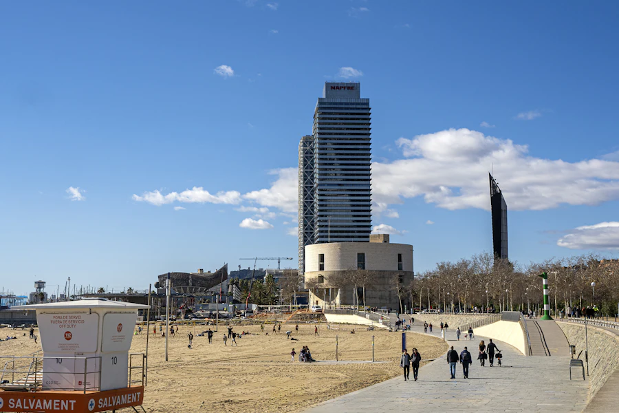 la Vila Olímpica del Poblenou