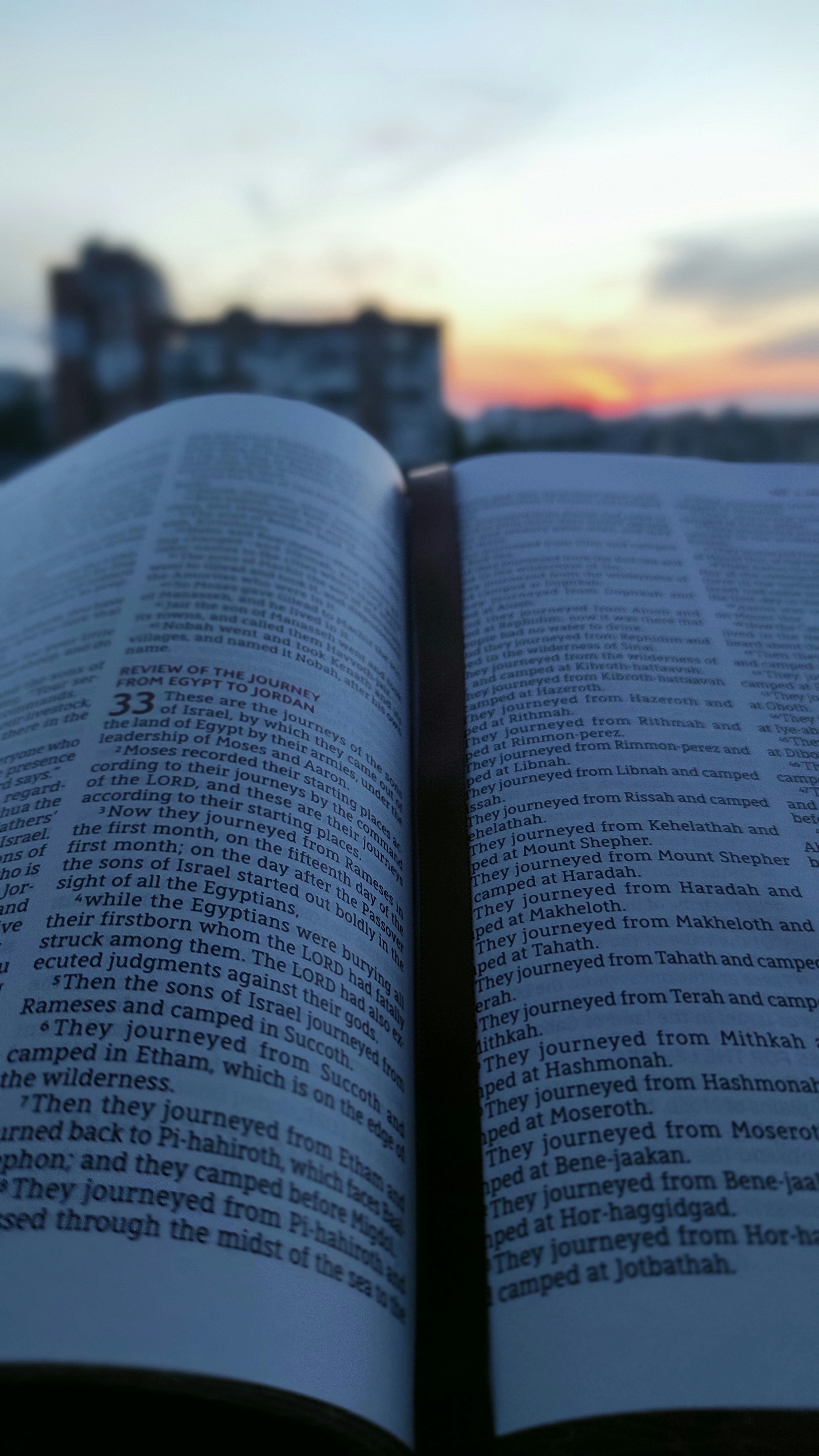 An open book sitting on top of a table