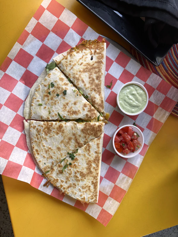 Cheesy Chicken Quesadilla