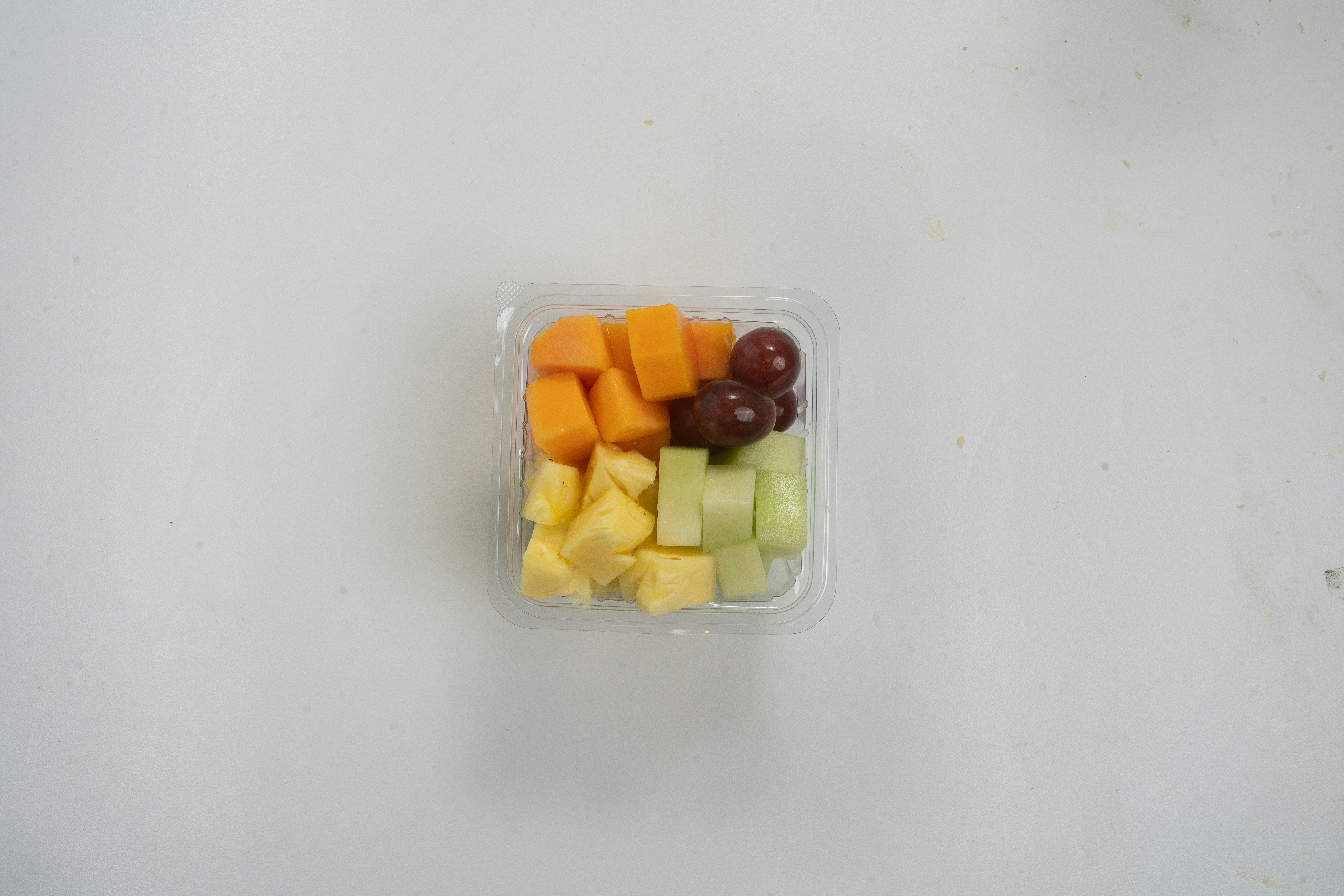 Fresh fruit salad snack for kids