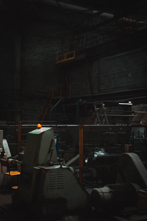 Factory machinery — placeholder photo, replace with actual report cover
