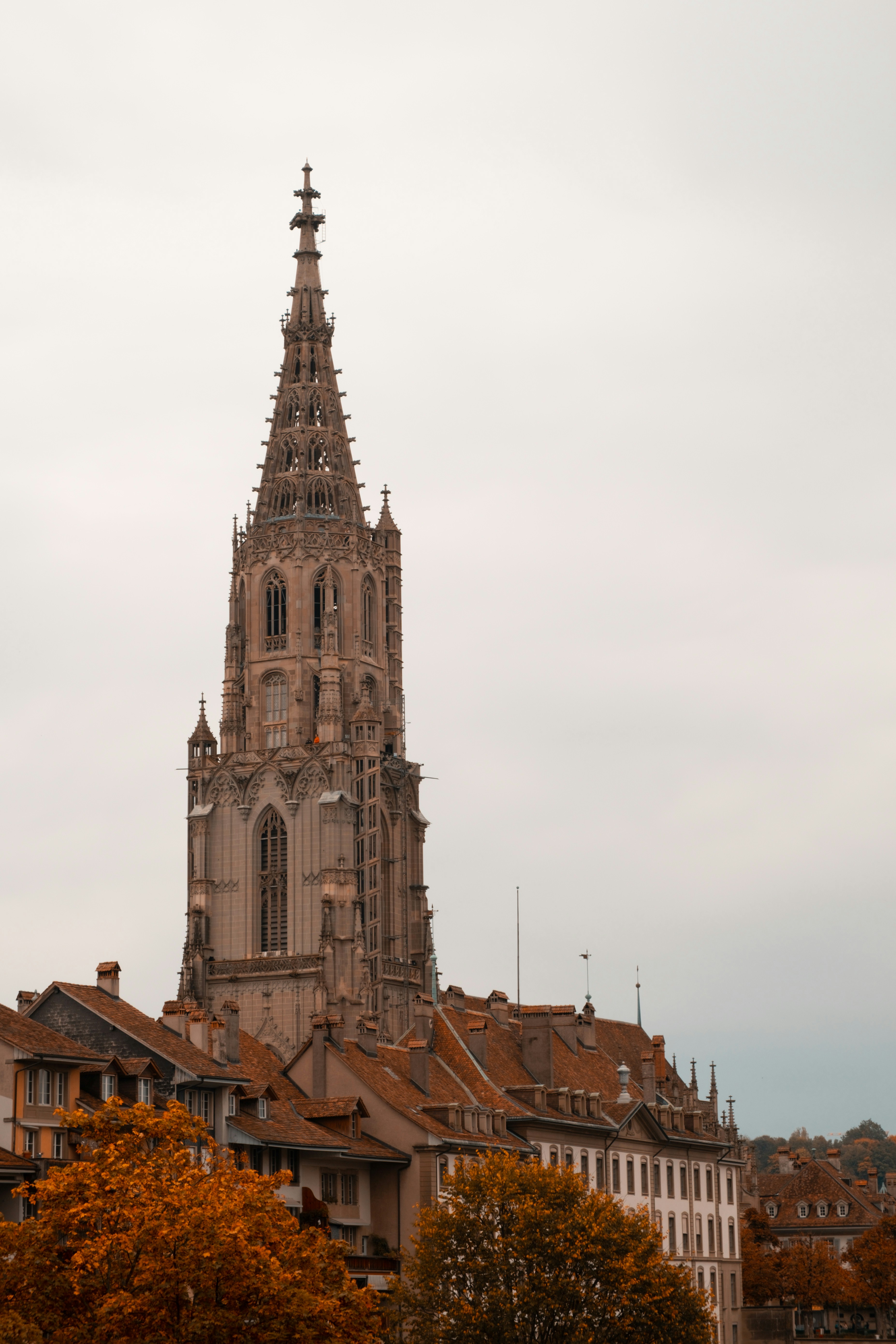 A tall tower with a clock on the top of it