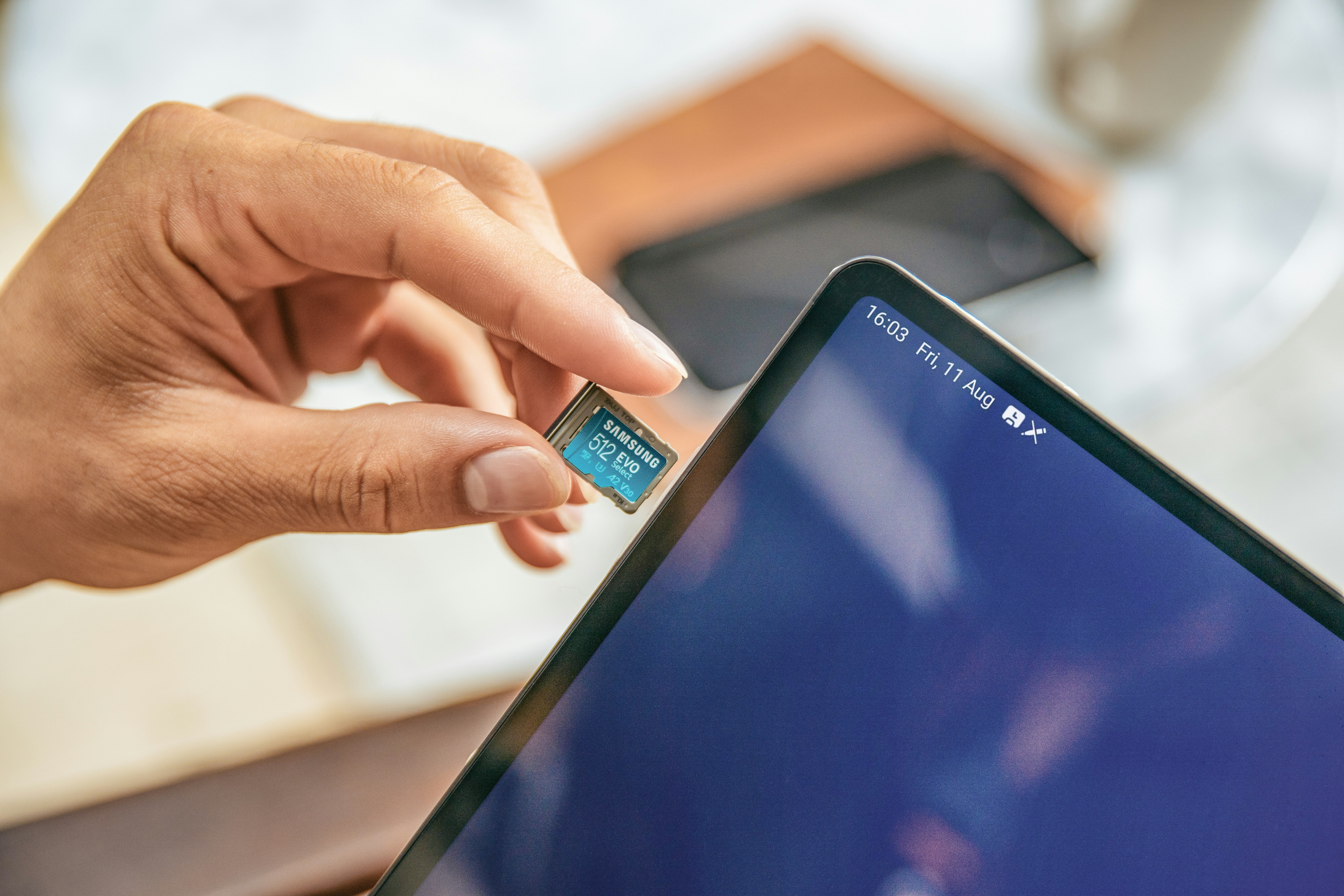 SIM card closeup