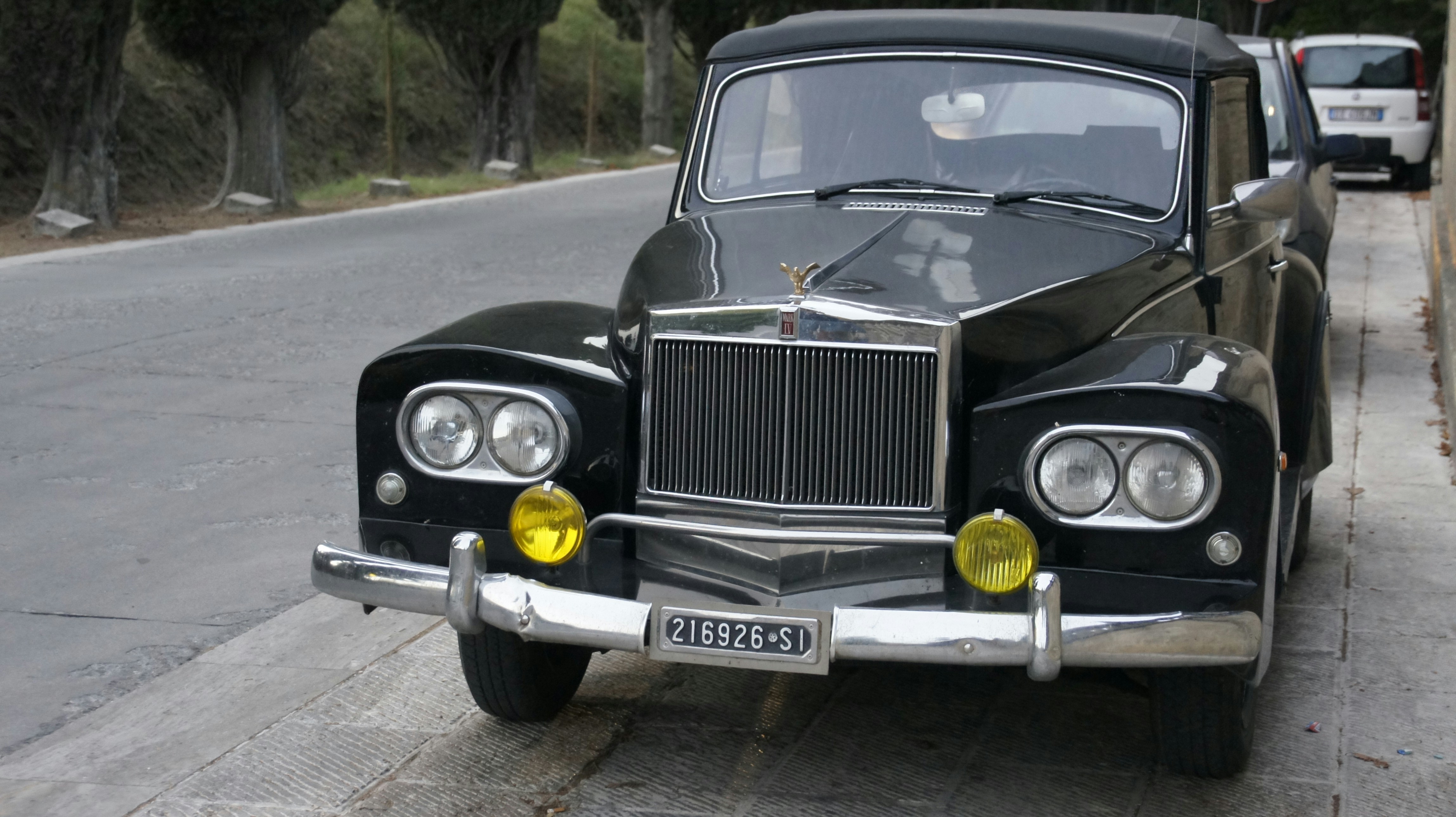 Classic vintage car in pristine condition ready for consignment