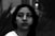 A black and white photo of a woman