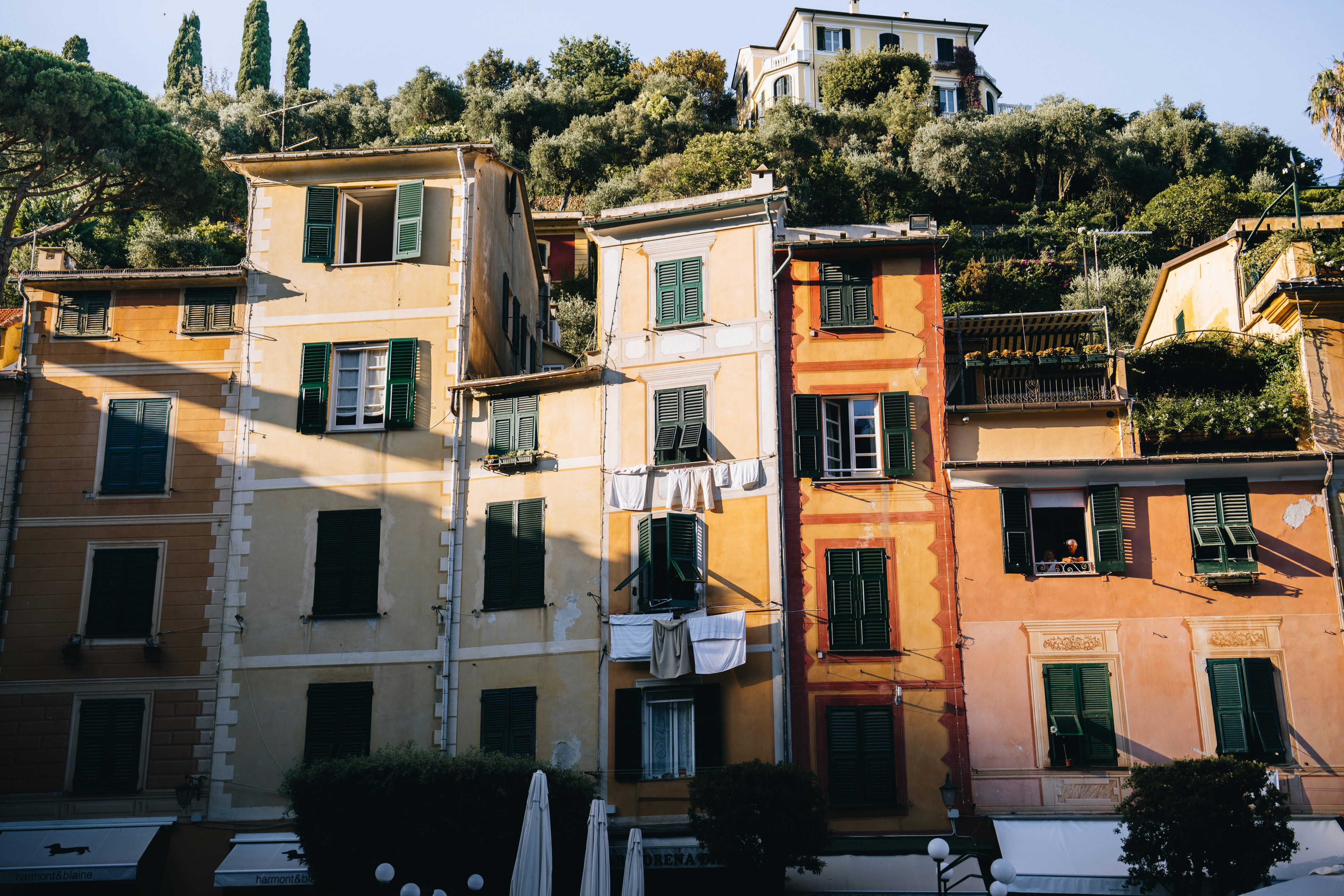 Scenic view of Genoa, Italy