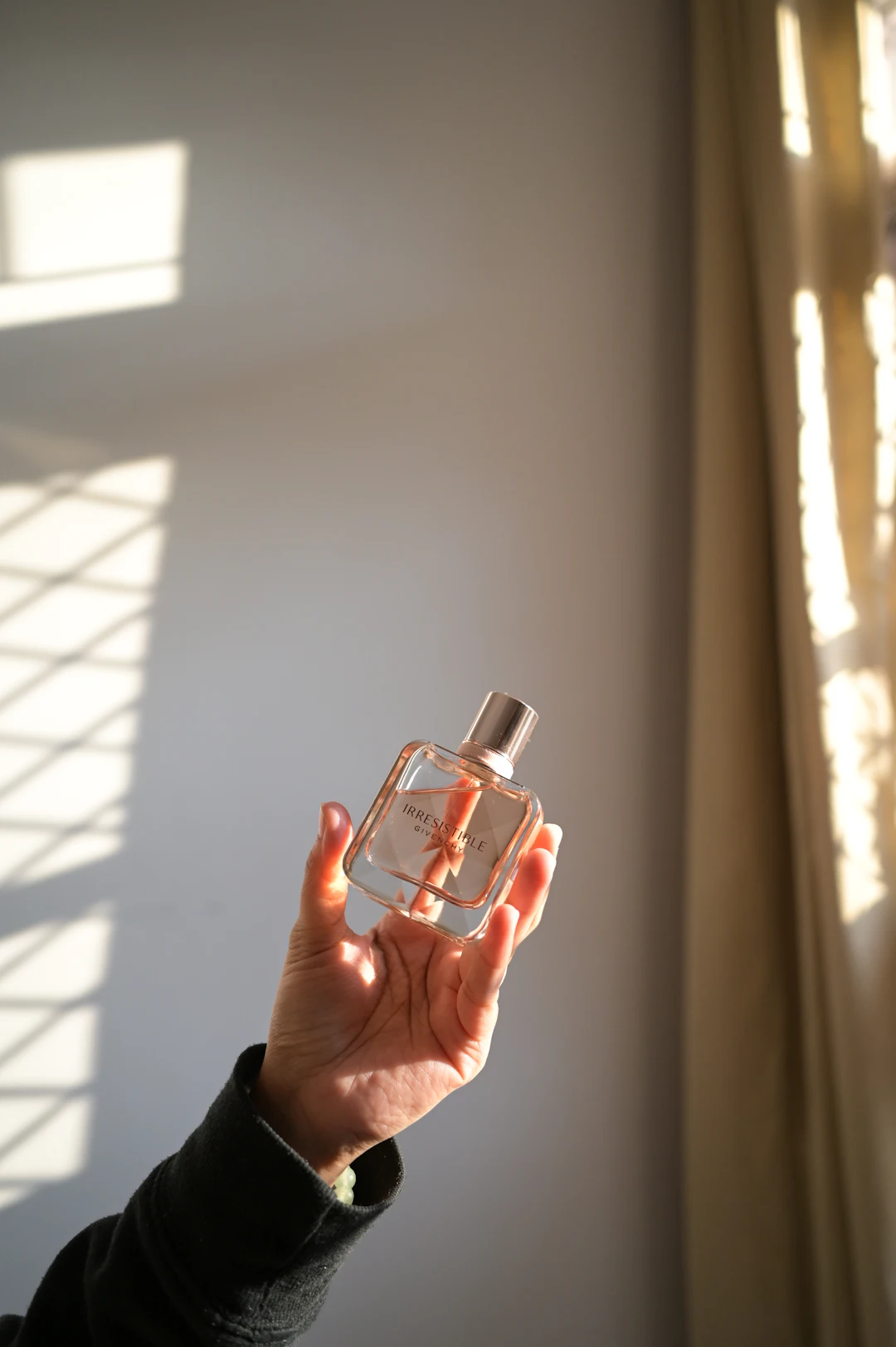 Holding a bottle