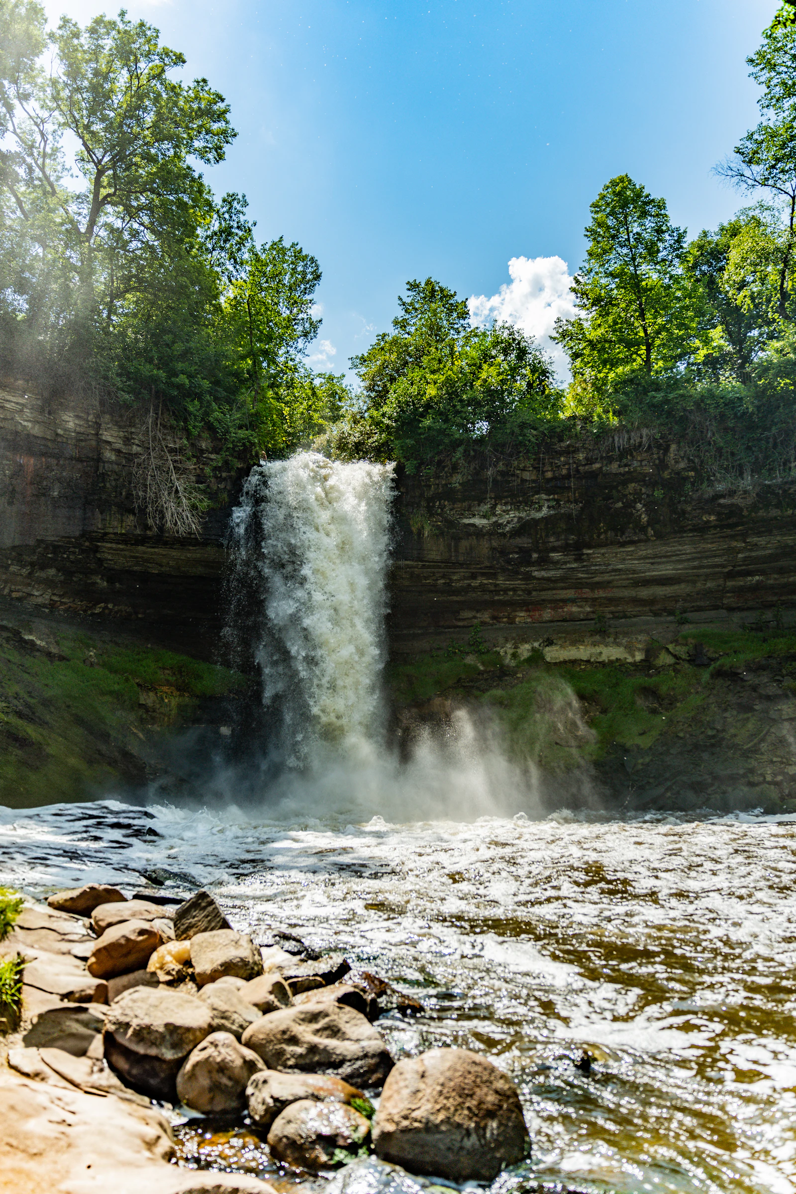 Minnehaha Falls in Minneapolis