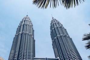 Petronas Towers Kuala Lumpur, Malaysia, iconic skyscrapers, city skyline