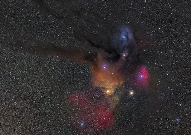 A view of the night sky with stars