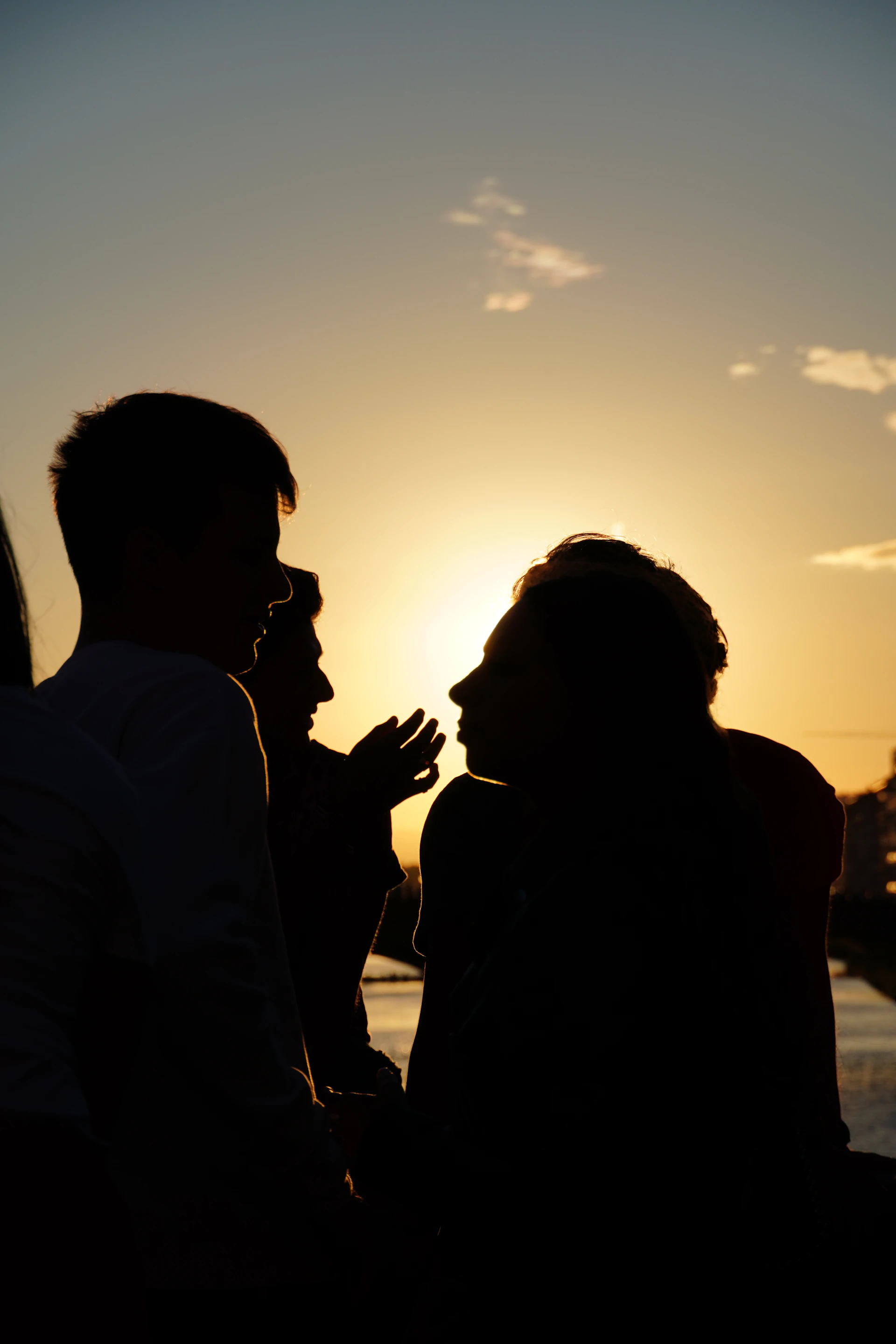 A group of people standing next to each other