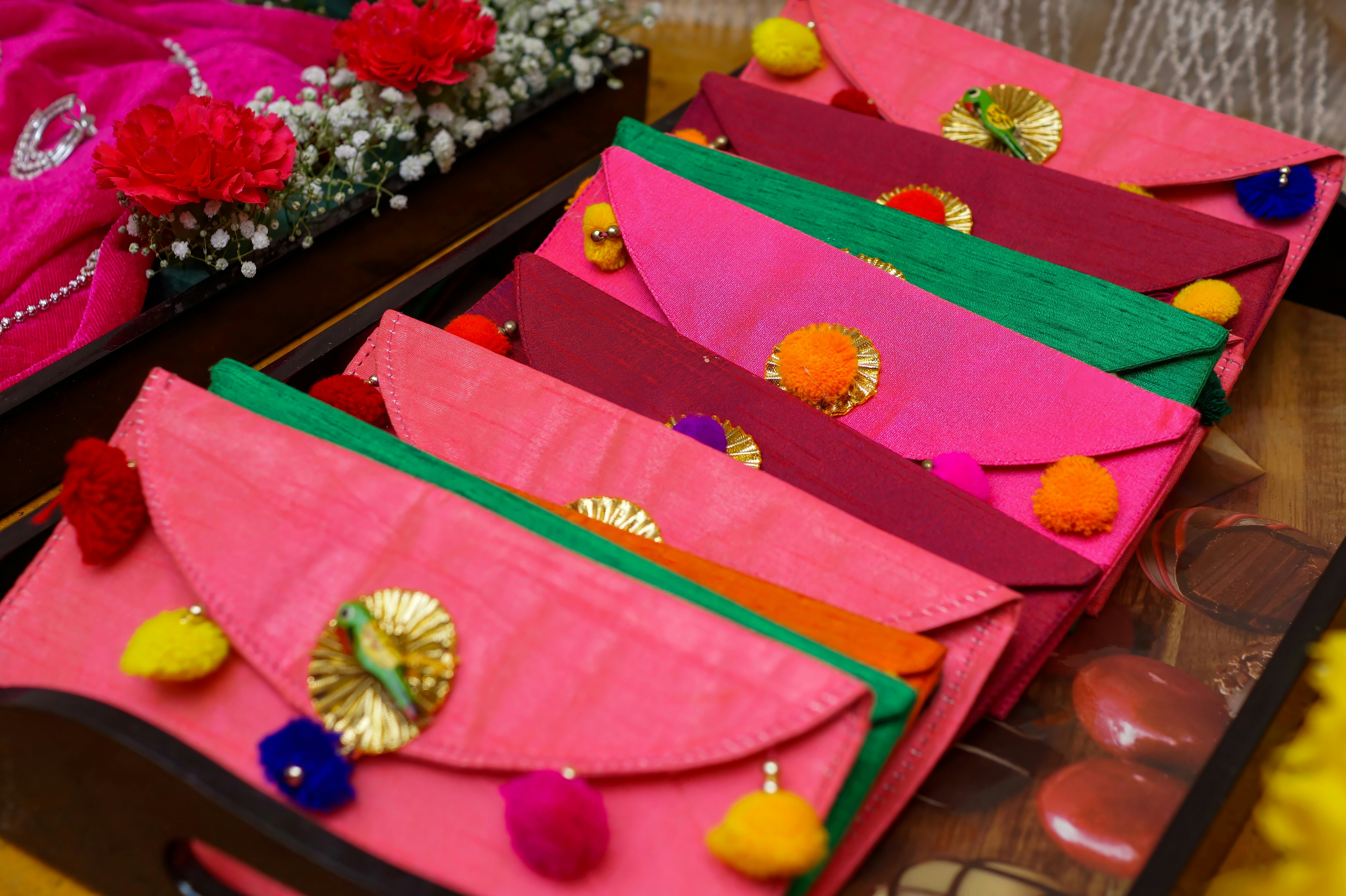 Pink birthday gift arrangement