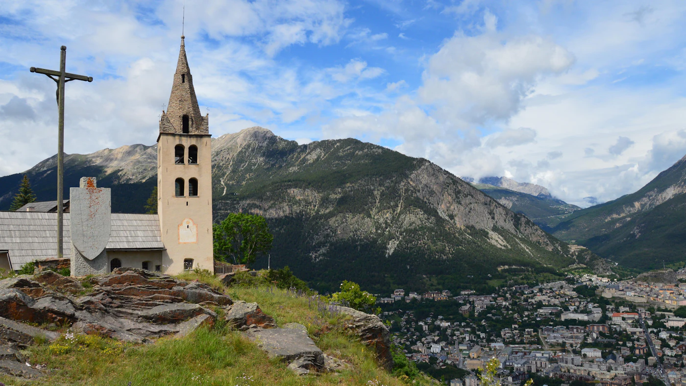Die verlassene Kirche Notre-Dame-des-Marins auf der Île aux Marins