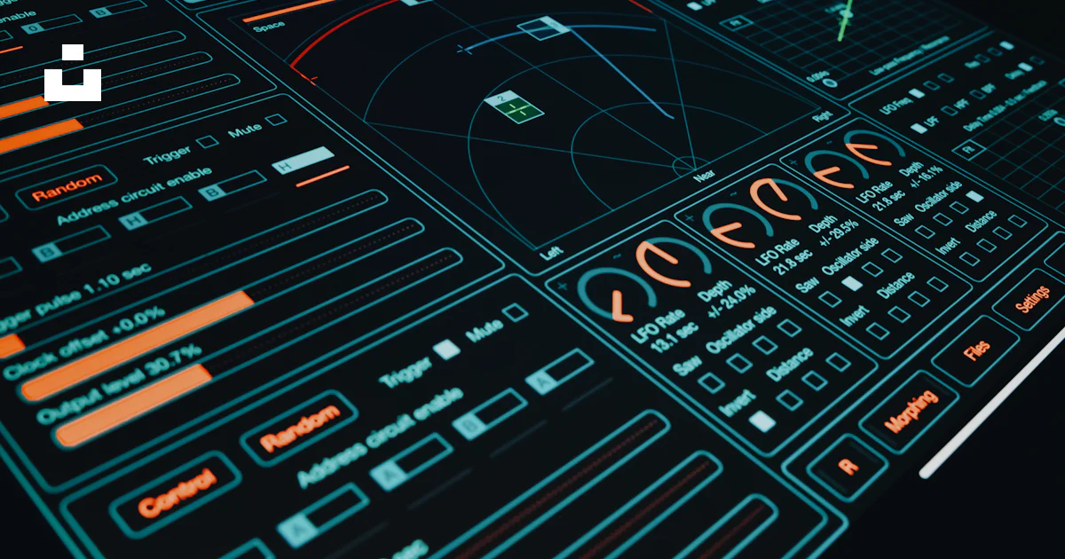 Dark Layout Controls A close up of a control panel in a dark room photo – Free Dark Image on ...