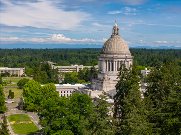 A view of Olympia, WA