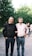 A couple of men standing next to each other