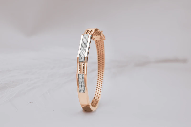 Gold Bangles · Kada 007