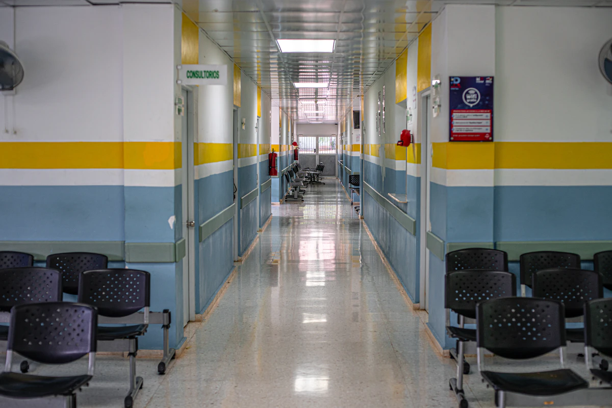 Nilanika Multispeciality Hospital hallway