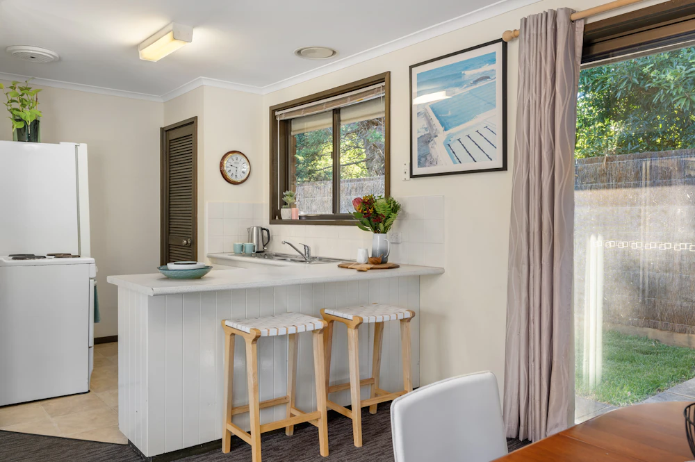 Kitchen refrigerator freezer unit, representing refrigerator and freezer repair service