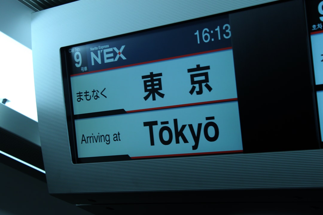 A close up of a sign in an airport,