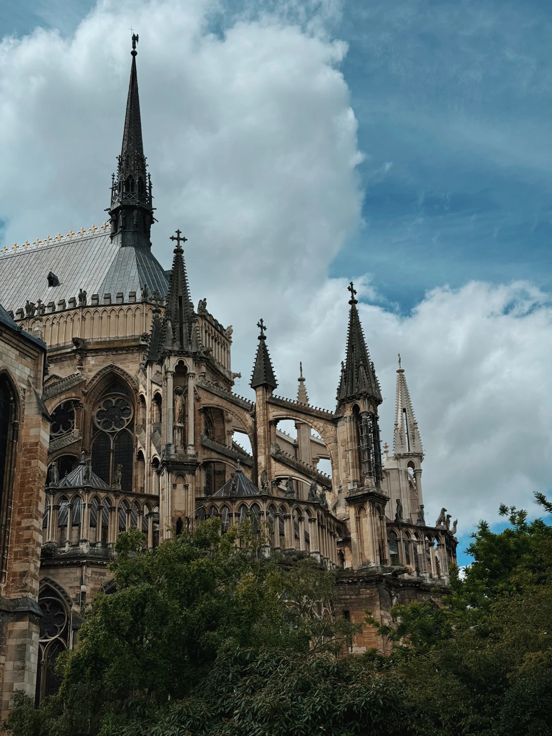 Reims, vue de la ville