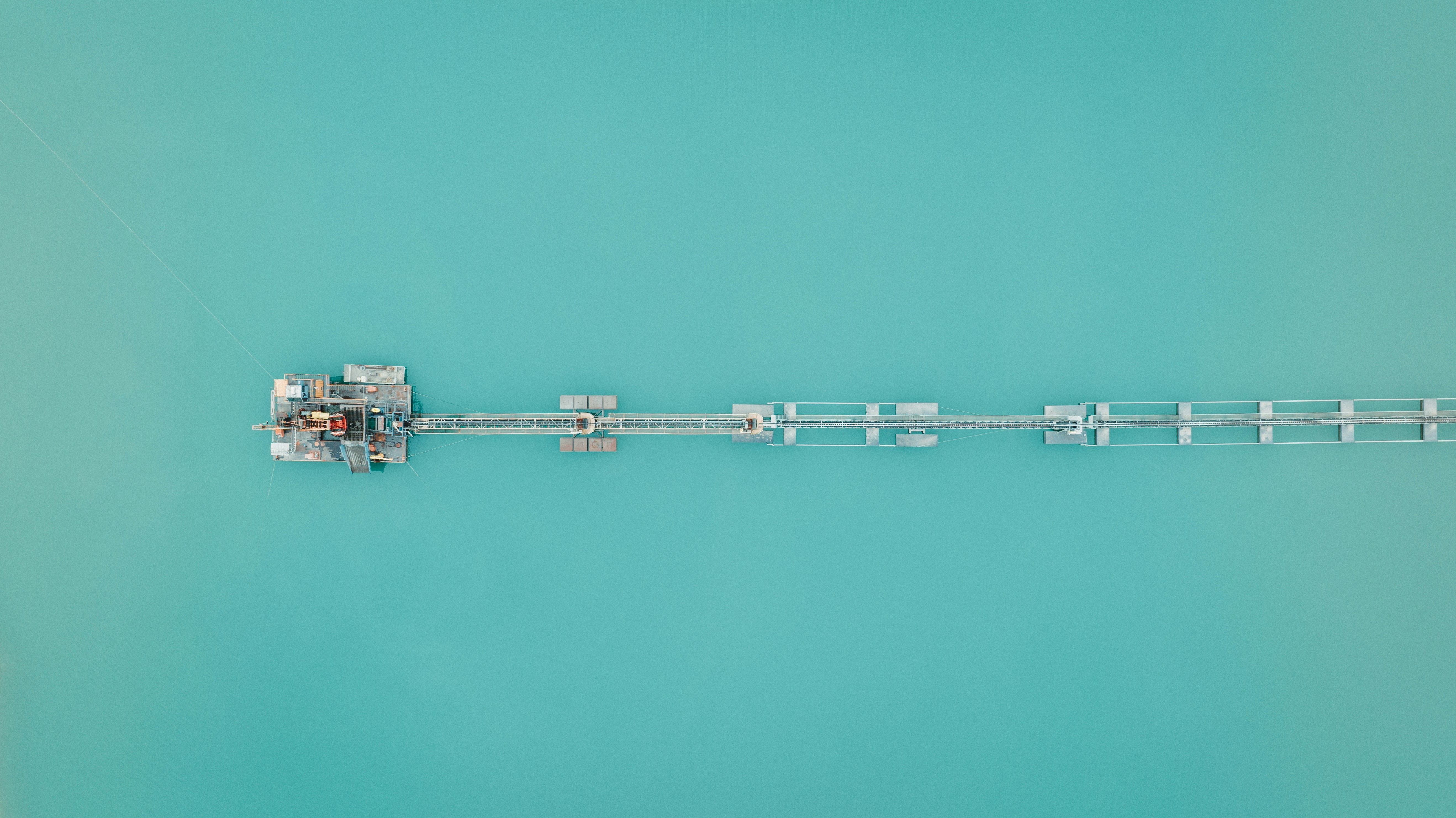 An overhead view of a bathroom sink and mirror