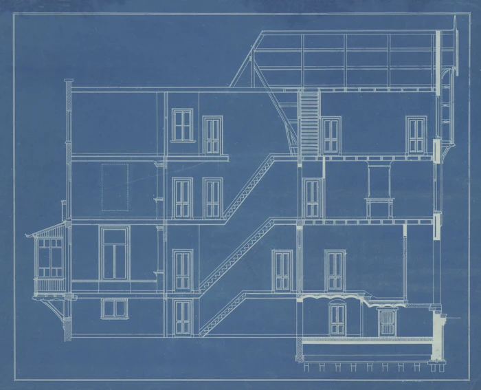 مخطط هندسي لمبنى
