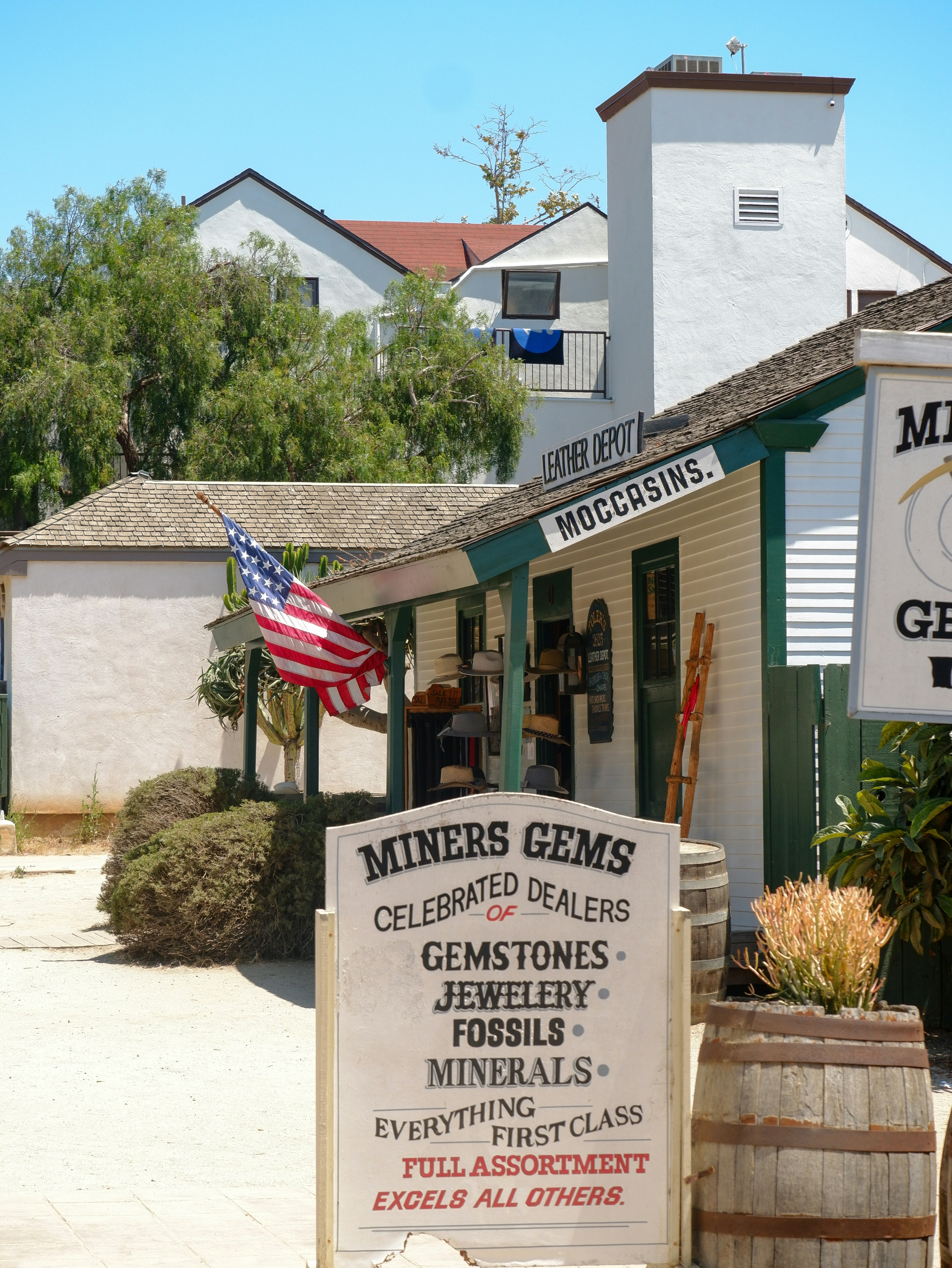 A sign that is outside of a store