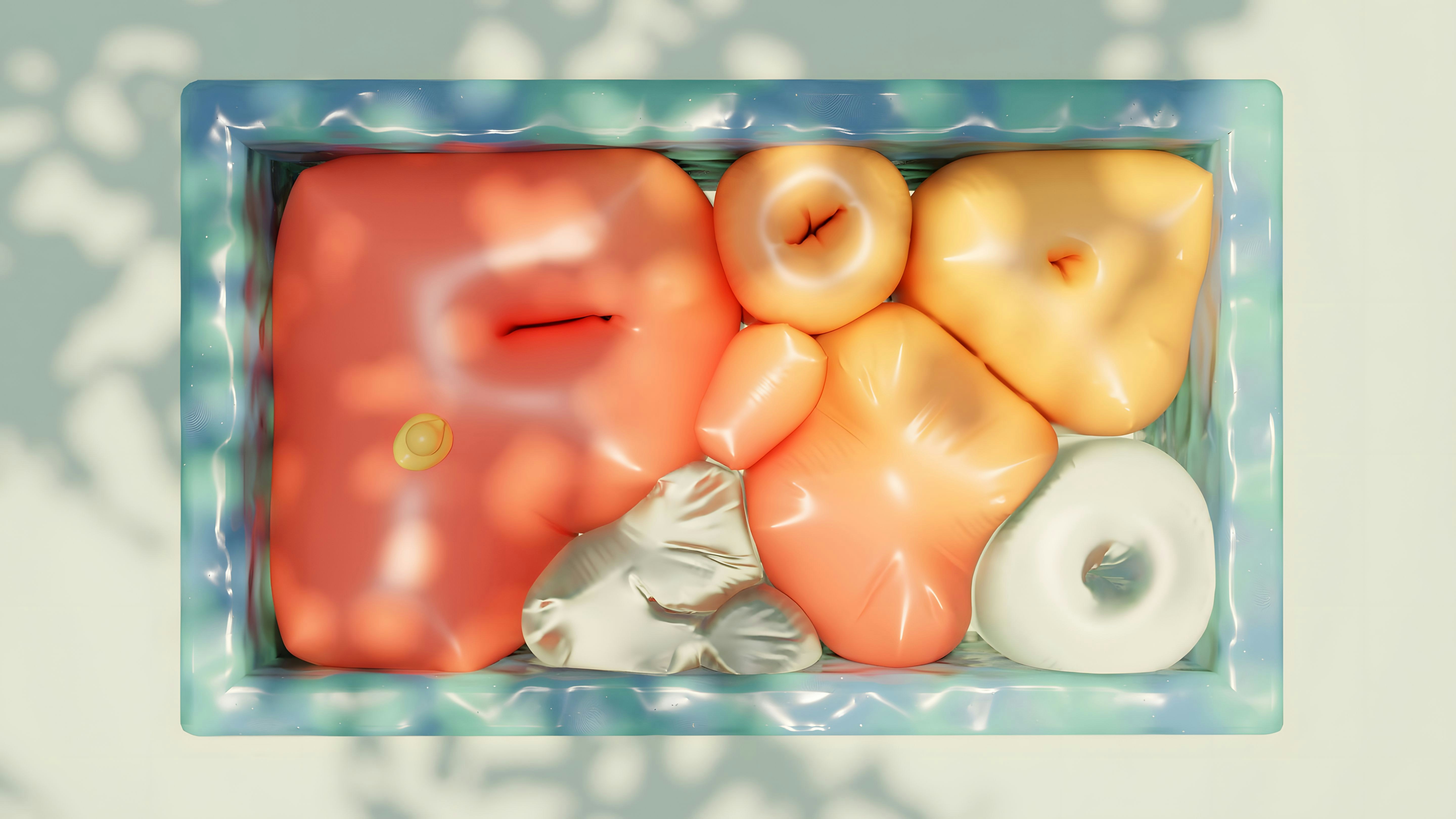 A box of doughnuts with the letter f in it