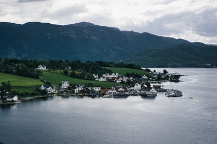 Vik, Sognefjord, Norway port