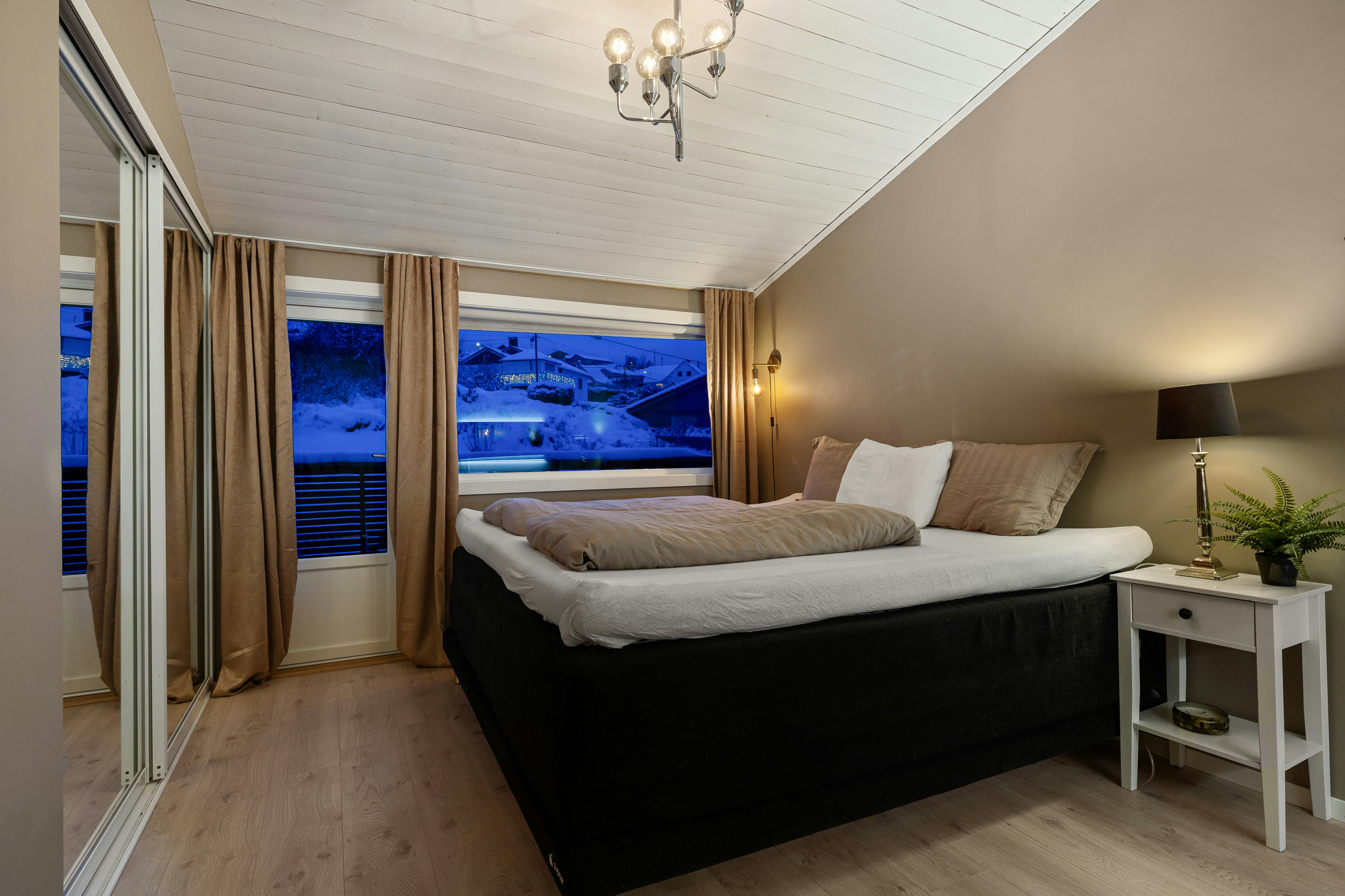 luxury eco-friendly hotel room