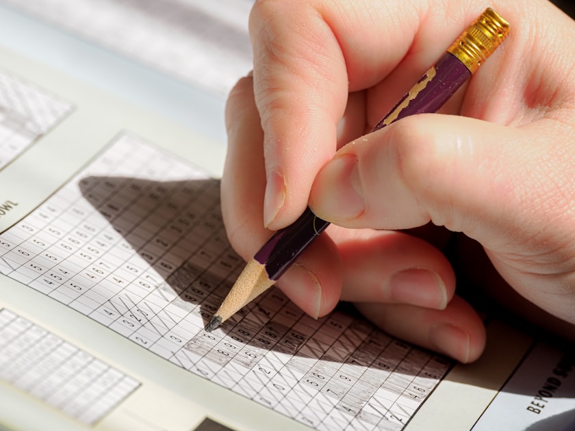 Desert mountain landscape with ponderosa pine forest in New Mexico