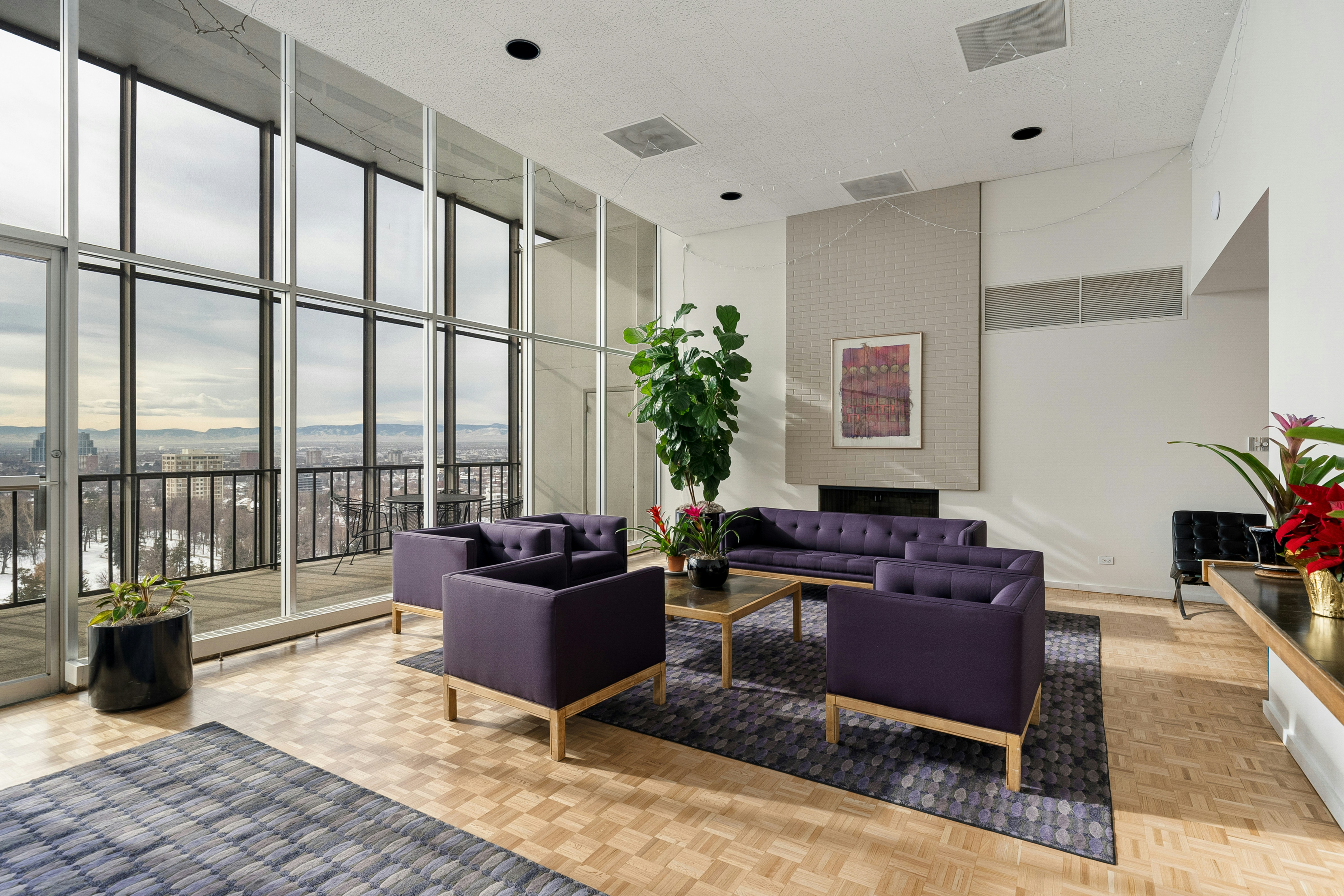 luxurious apartment amenity space, like a fitness center or resident lounge - how much does a modern apartment complex cost