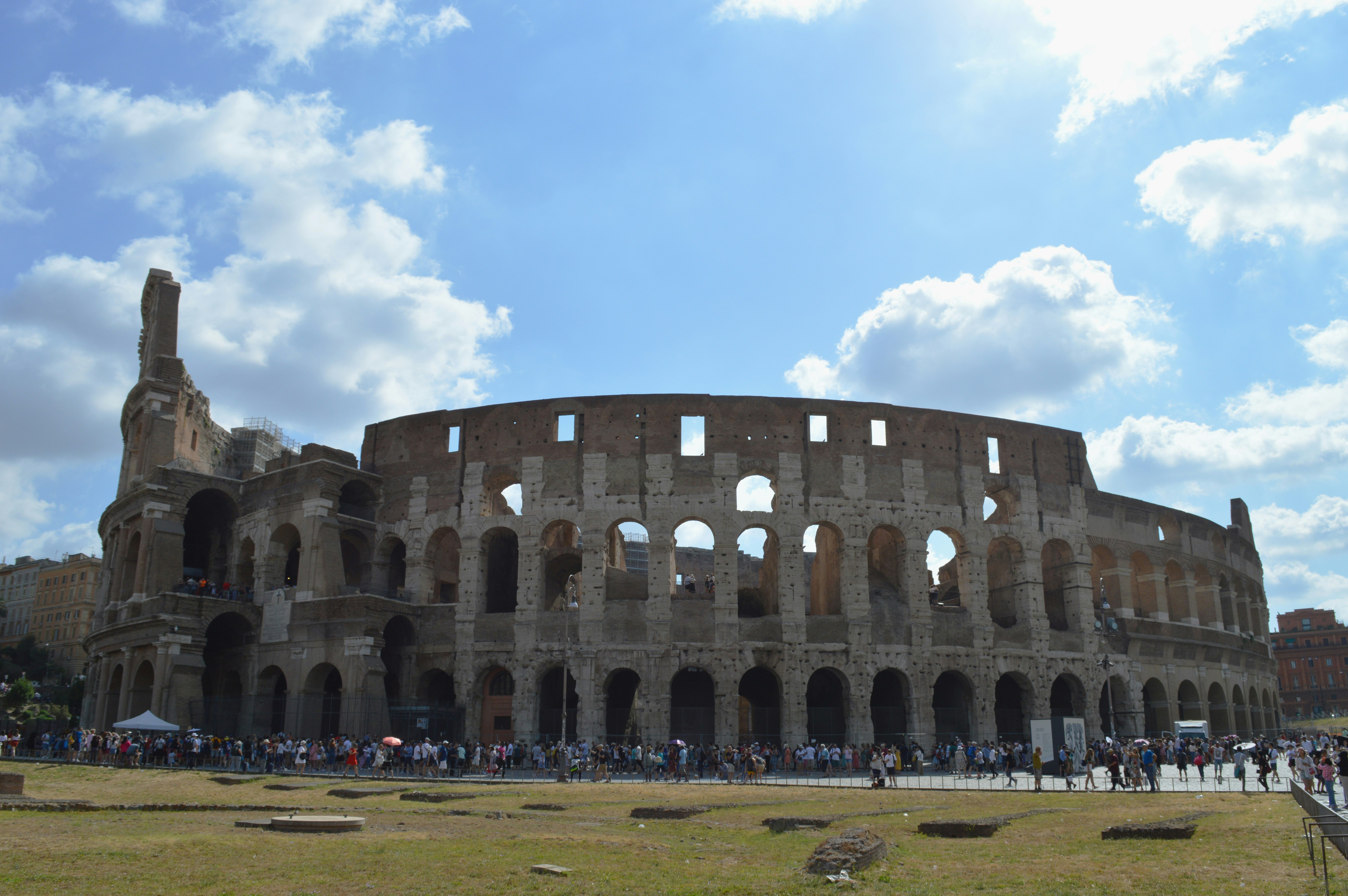 The Colosseum in Rome, Italy