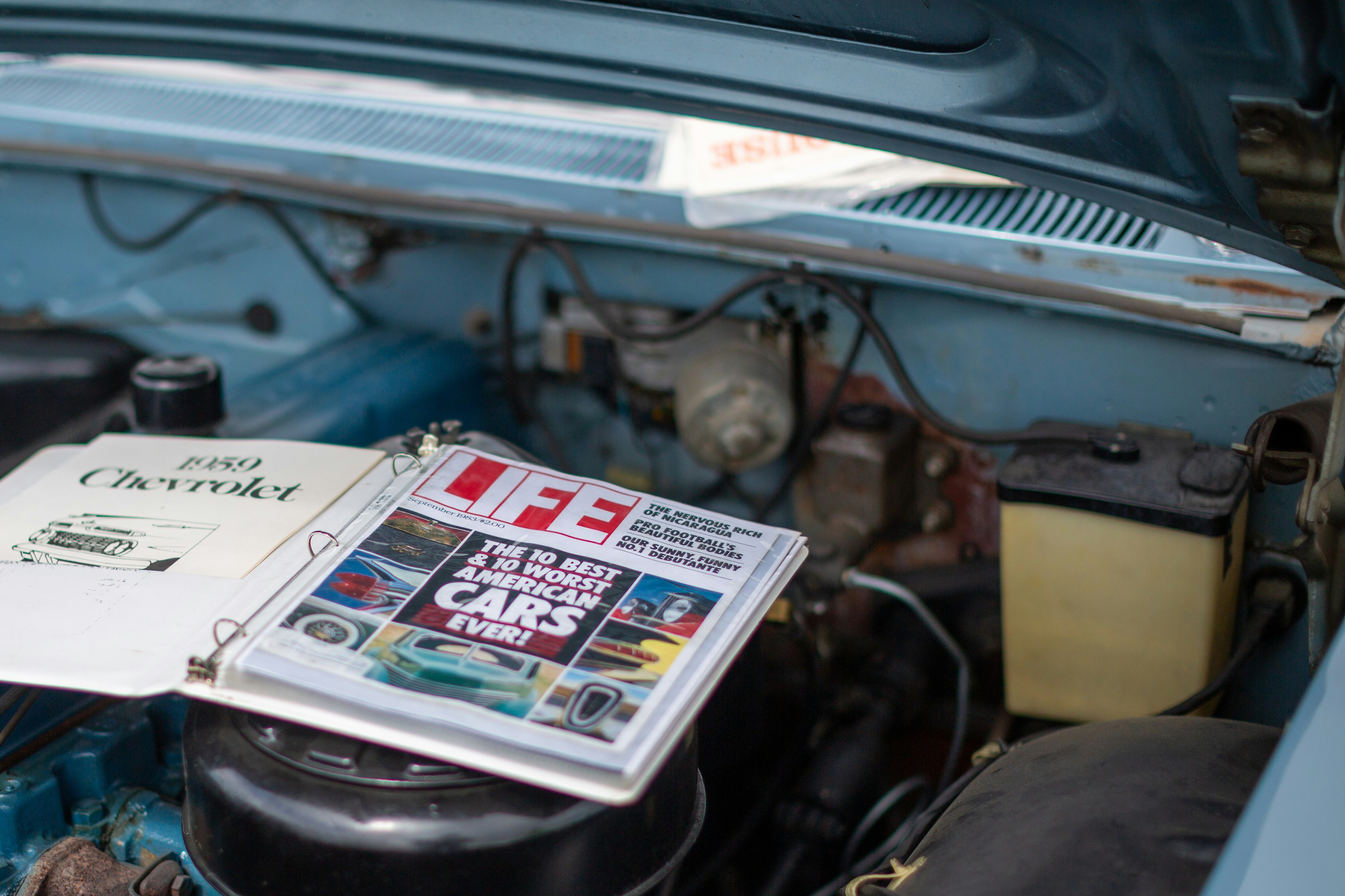 Owner's manual / glove box reference