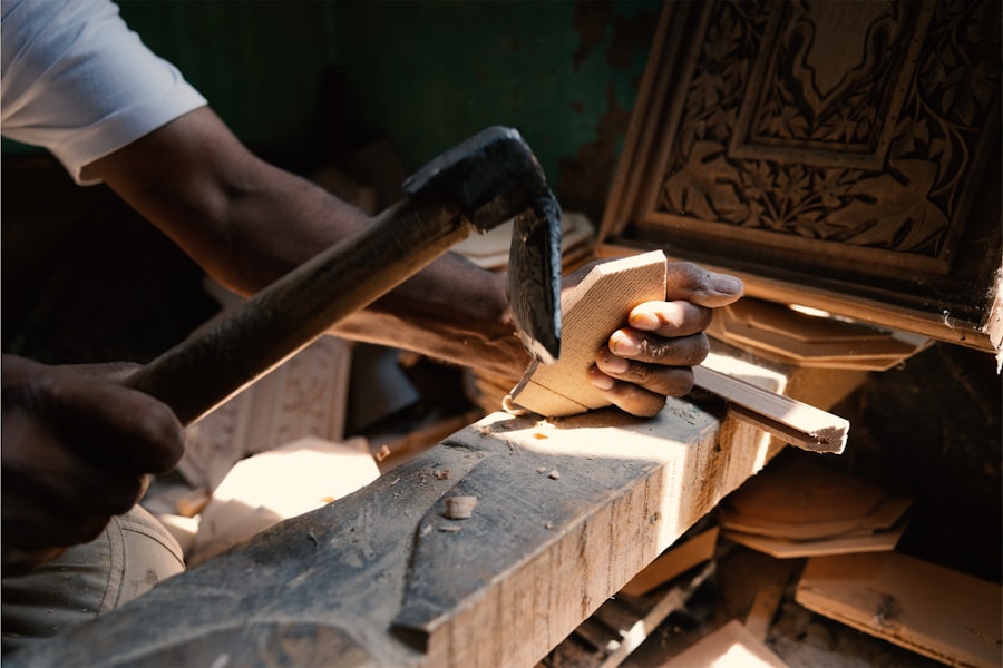 Carved Wall Panel