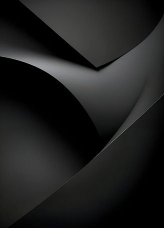 A black background with a curved design