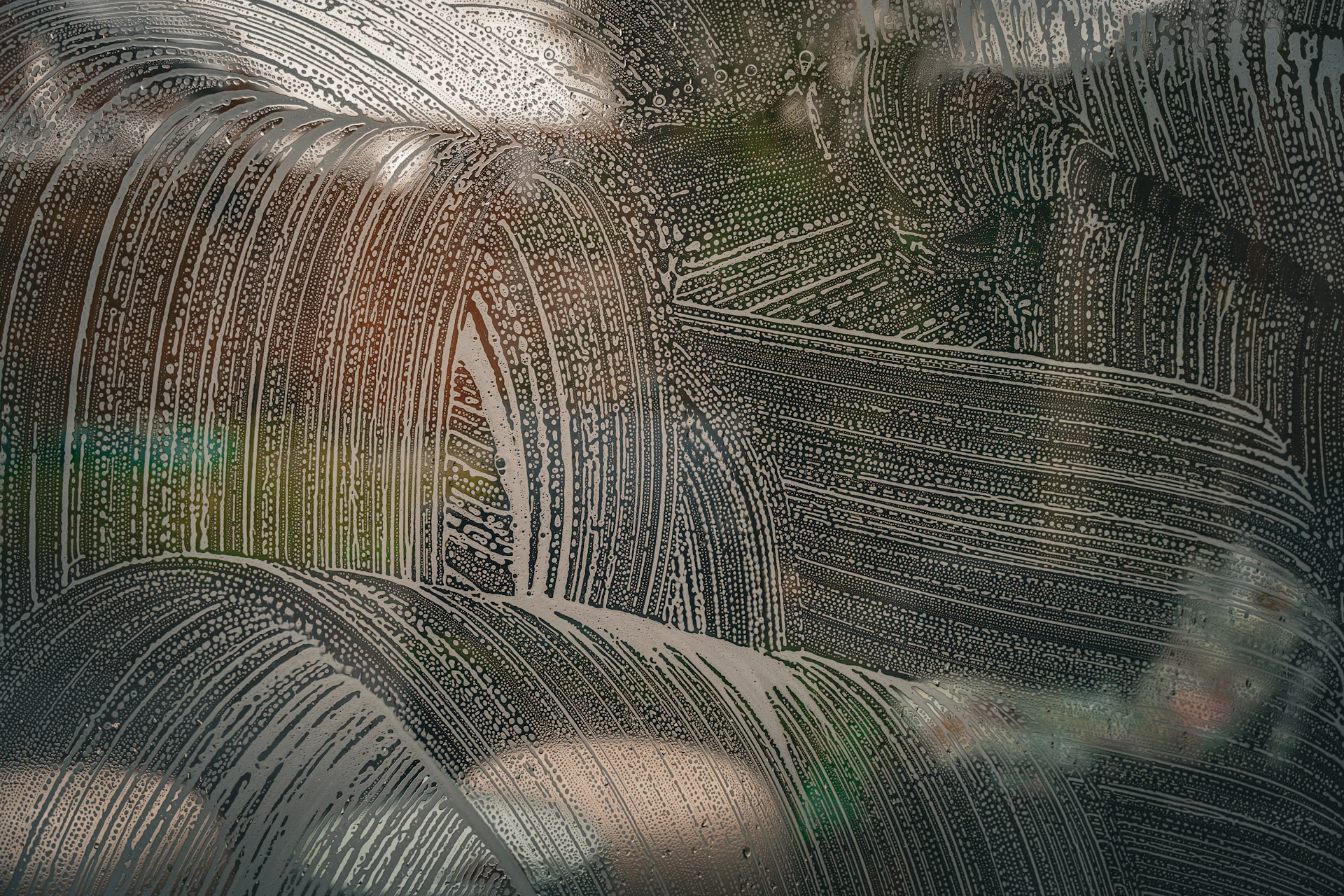 A close up of a roll of metal wire