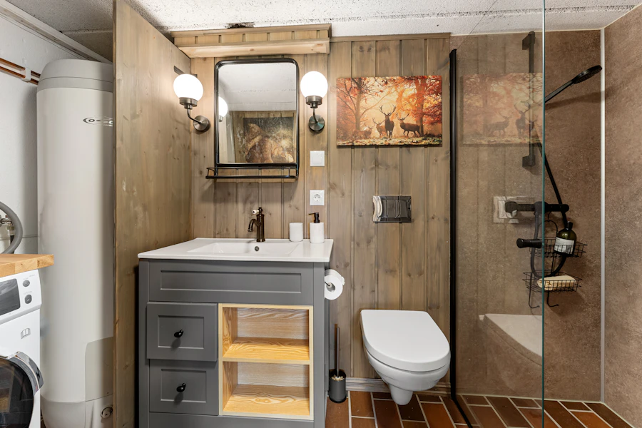 Baño habilitado como referencia de mejoramiento