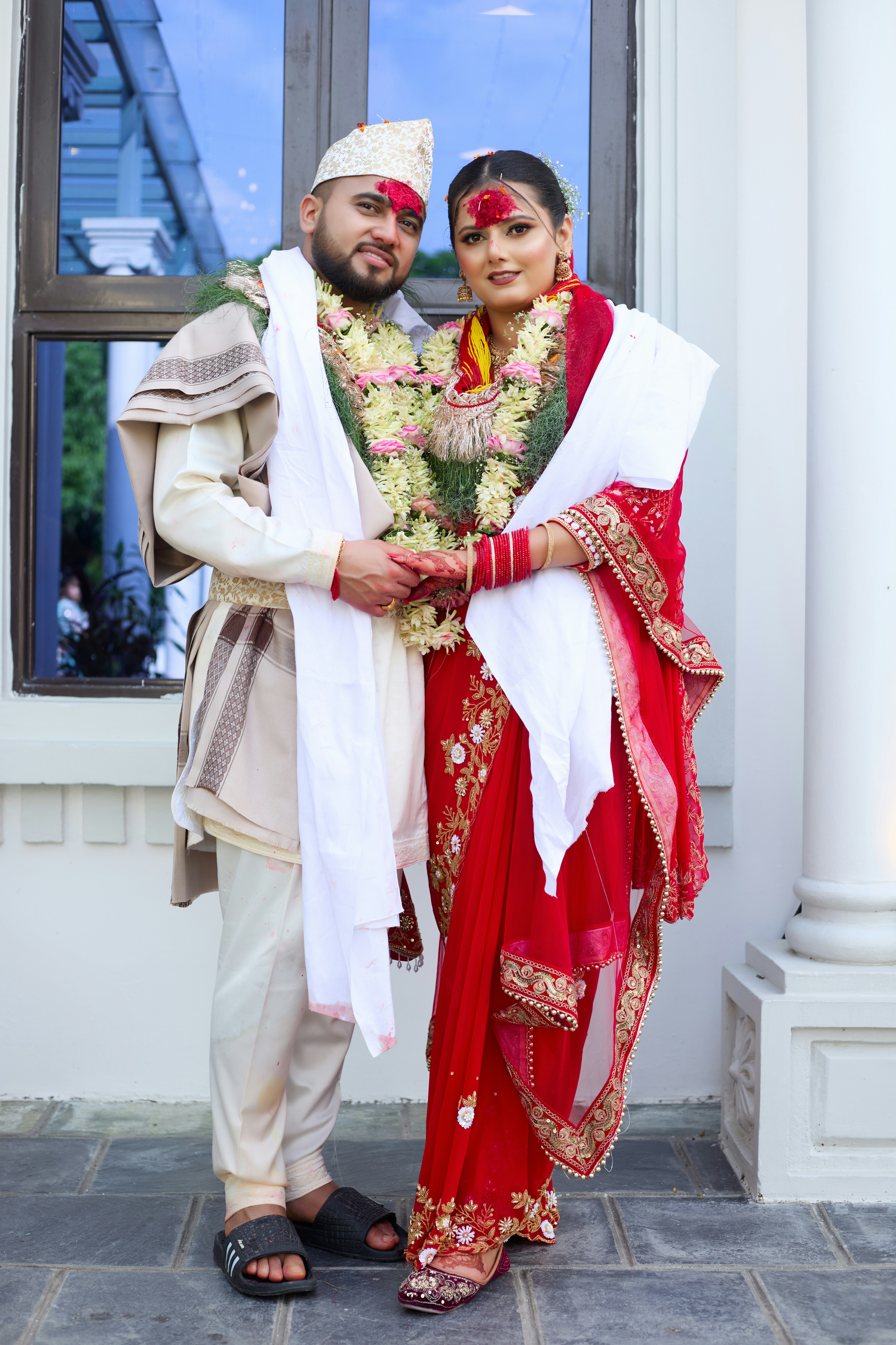 International couple getting married