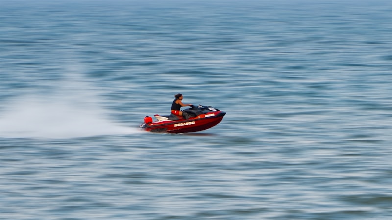 Jet Skiing on Big Bear Lake
